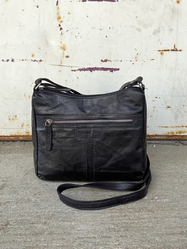 Springfield Crossoverveske i Skinn Black