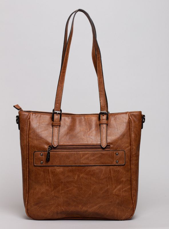 Giulia Piarelli classic shopper cognac