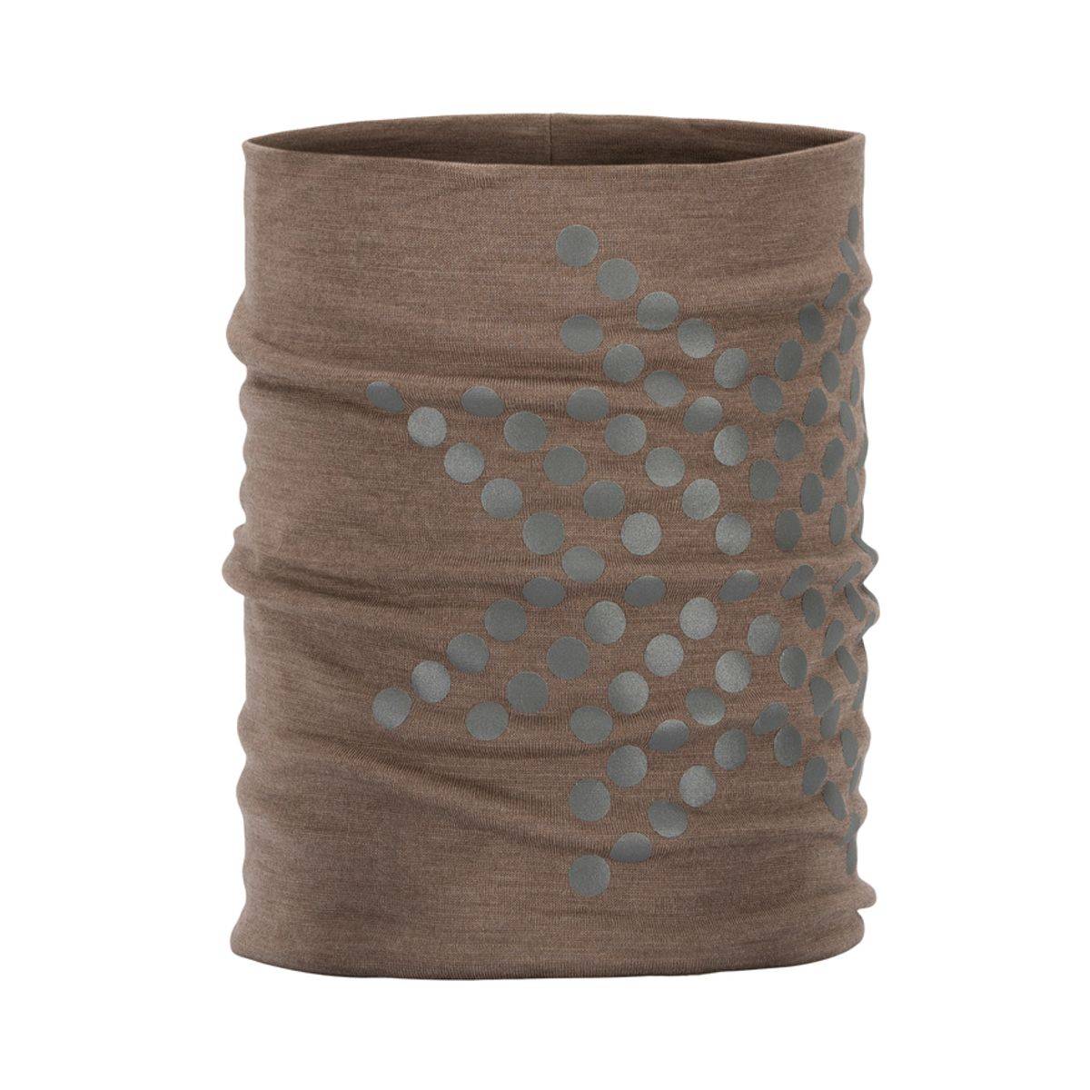 Morild Sølvfaks hals M/refleks i brown