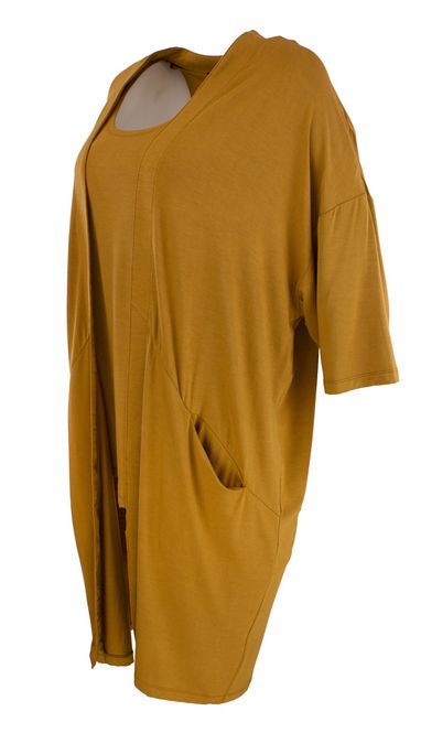 Hovedbilde Boheme Jakke Stretchy Bambus/Bomull i Cognac