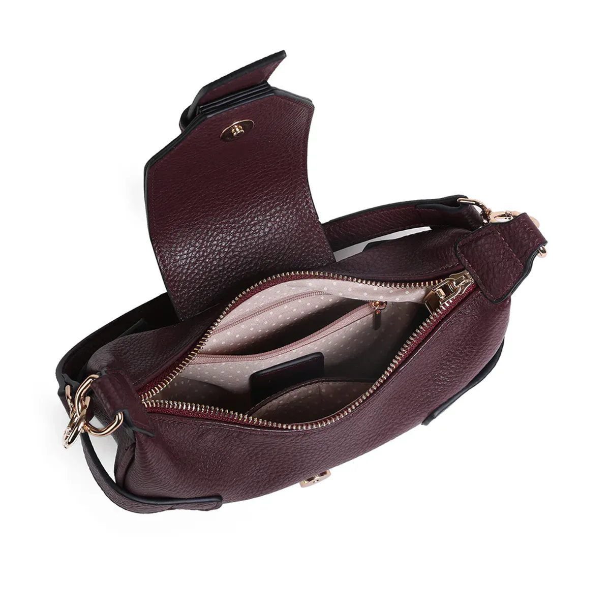 Rosenvinge Gwen Crossbag Medium i Bordeaux