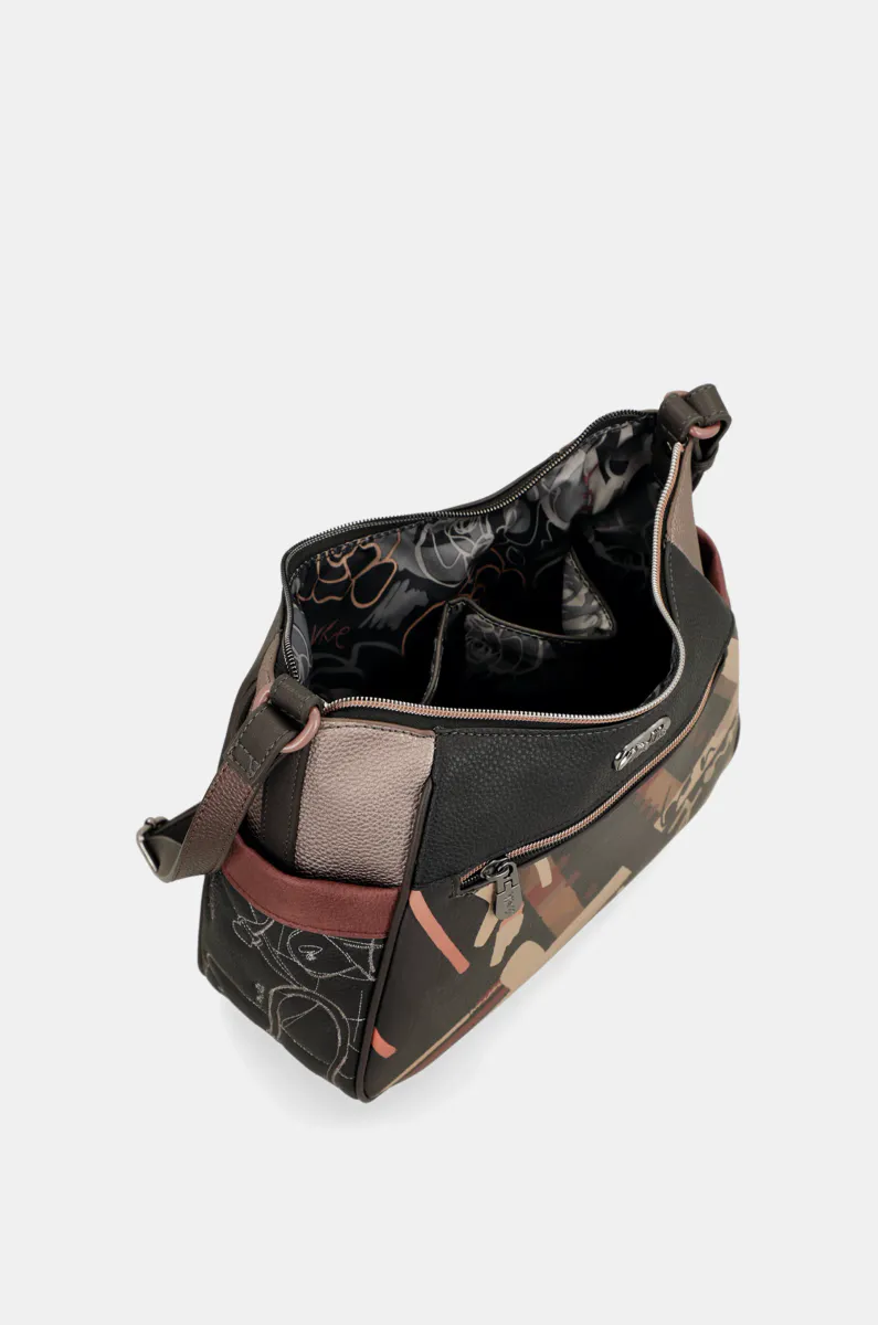 Anekke Crossoverbag Dark Brown/Multi