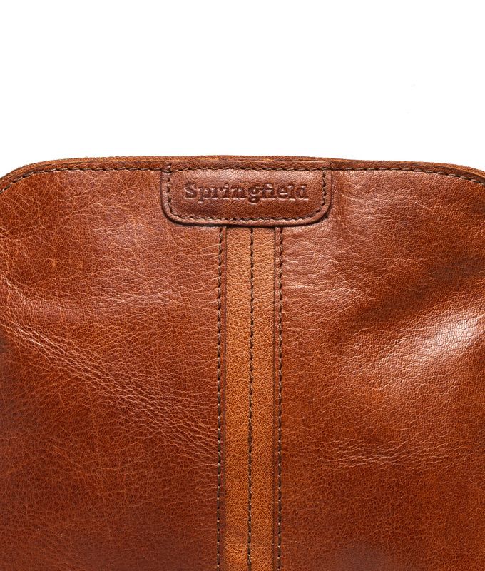 Springfield crossoverveske i cognac
