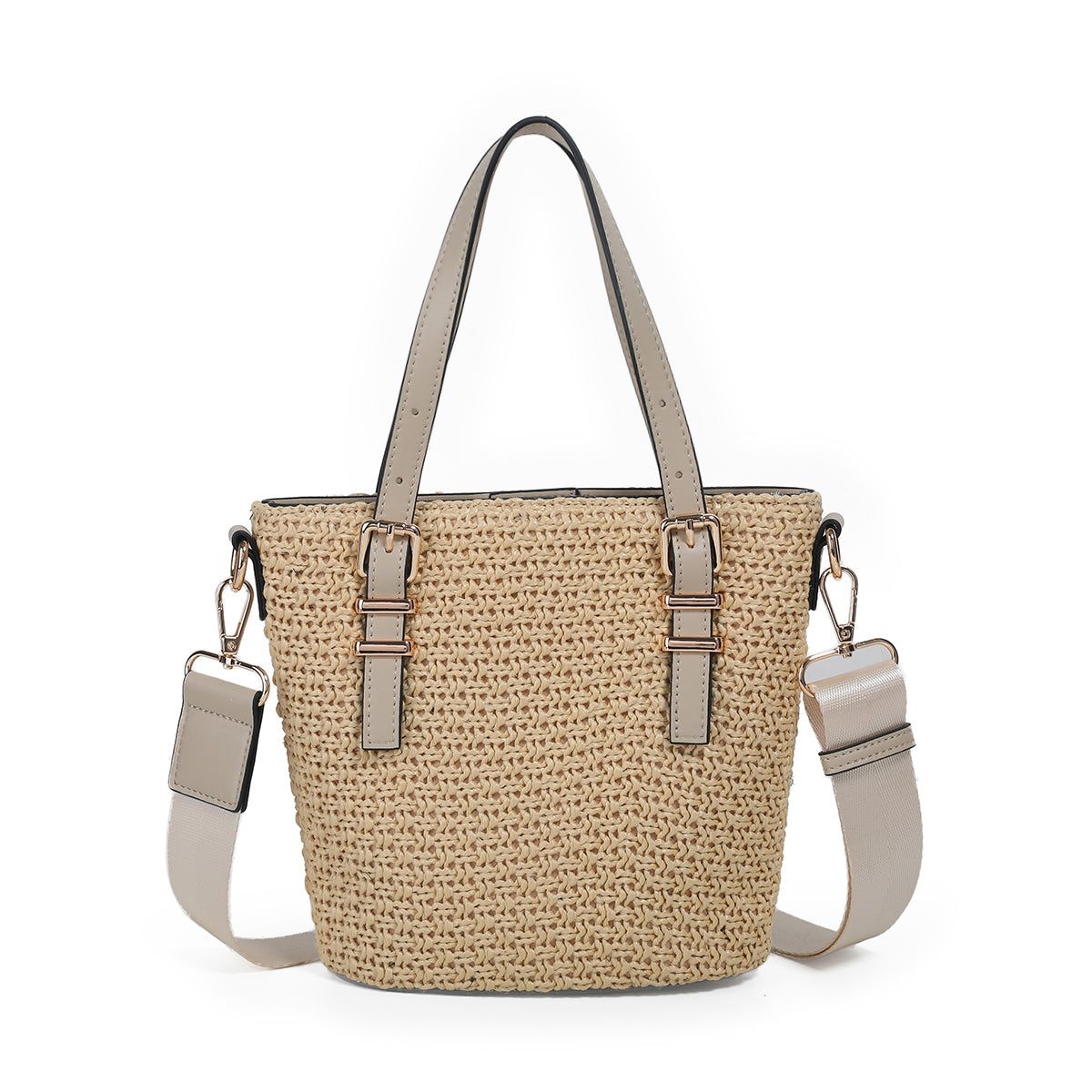 Rosenvinge JOJO Mini Shopper Strå Beige