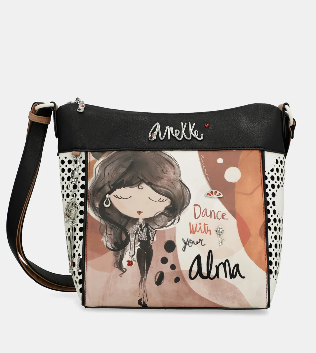 Anekke Alma Crossbag i White/Multi