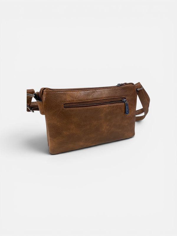 Giulia Piaralli Miley Wide Shoulderbag Cognac