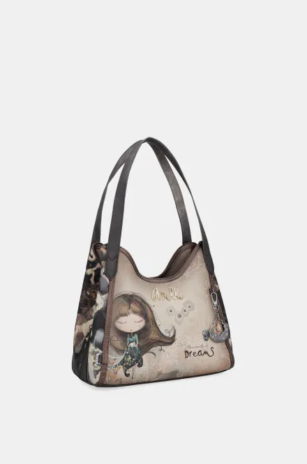 Hovedbilde Anekke Shoulderbag Beige/Multi