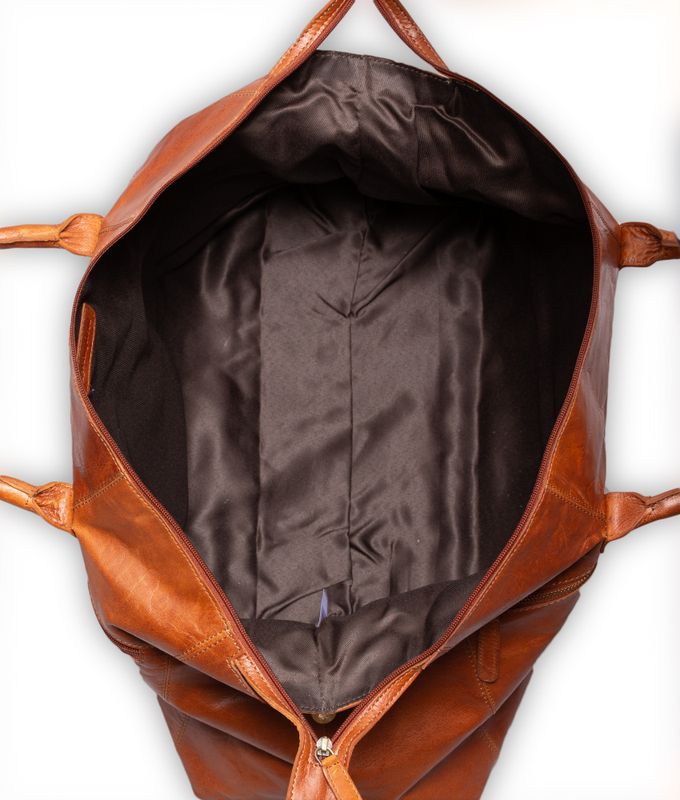 Springfield Weekendbag Cognac