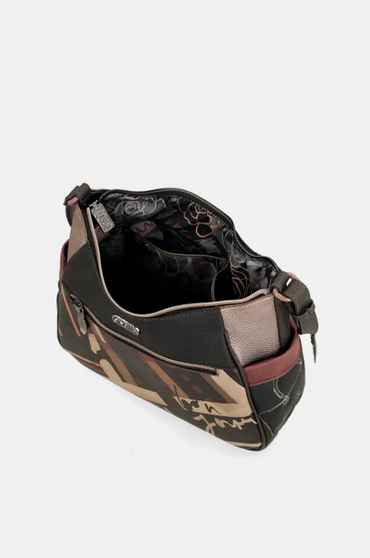 Anekke Crossoverbag Dark Brown/Multi