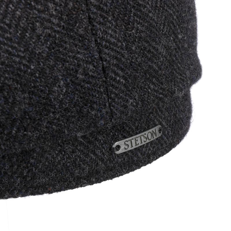 Stetson Hatteras Sixpens Ull i Black/Grey