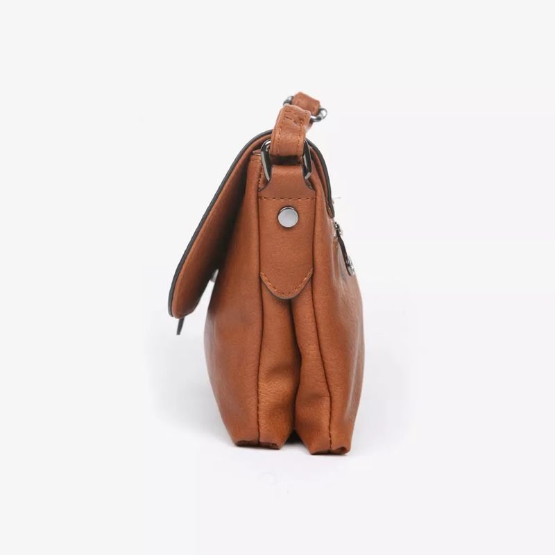 Puccini Donna Flapbag i Cognac