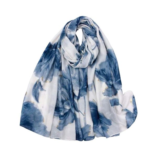 Hovedbilde DIZ Skjerf Viscose Blå