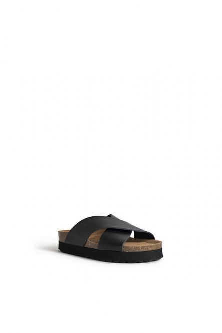 Hovedbilde RE:Designed BY Dixie Vina sandaler i skinn black