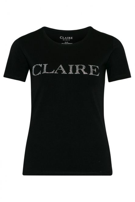 Hovedbilde Claire Alanis T-shirt m/logo Black