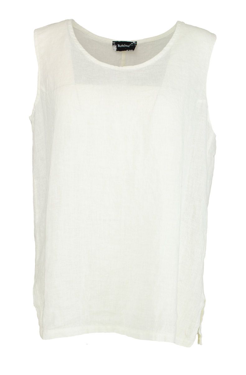 Boheme Singlet Kort i White
