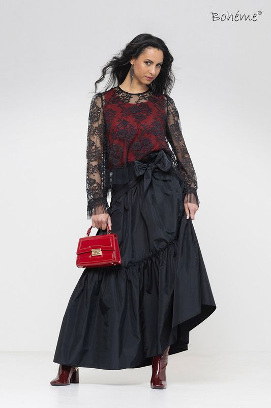 Boheme Skirt Tafta Black