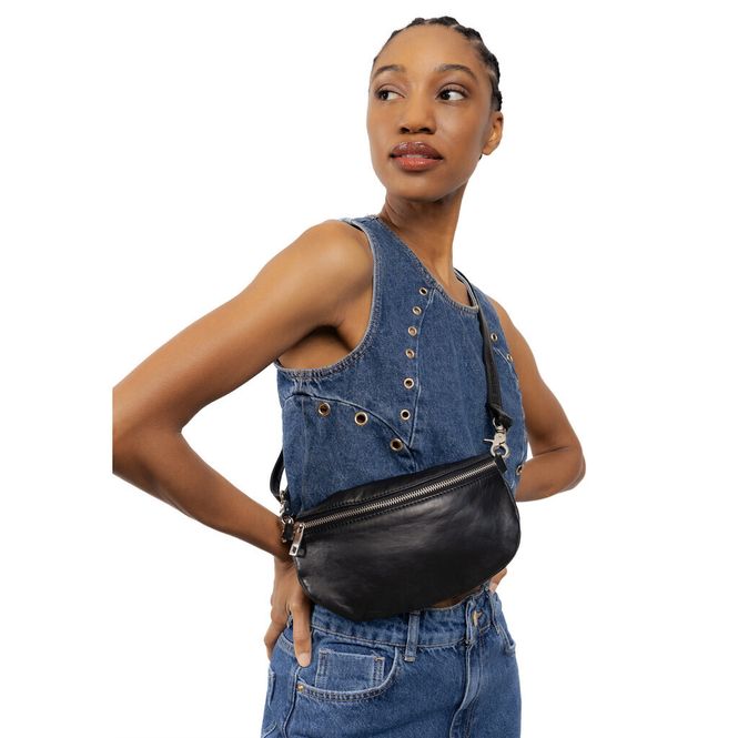 Hovedbilde RE:Designed Gitty Bumbag i Black