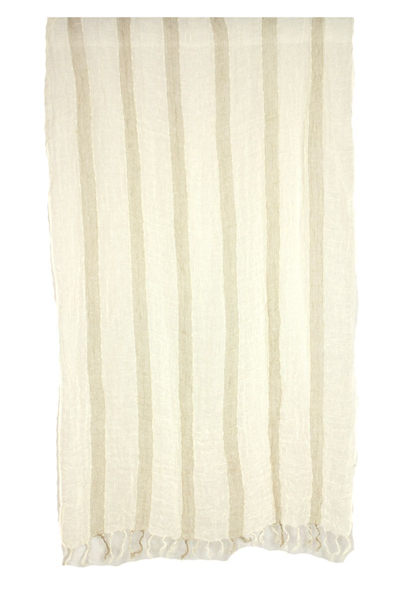 Boheme Linskjerf 70 X 180 Cm i Sand  Strip