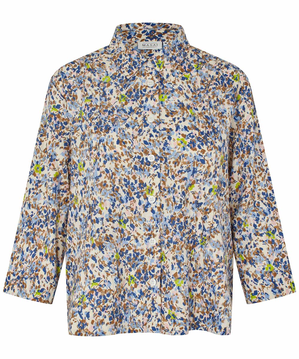 MASAI Malbilisan Skjorte i Placid Blue