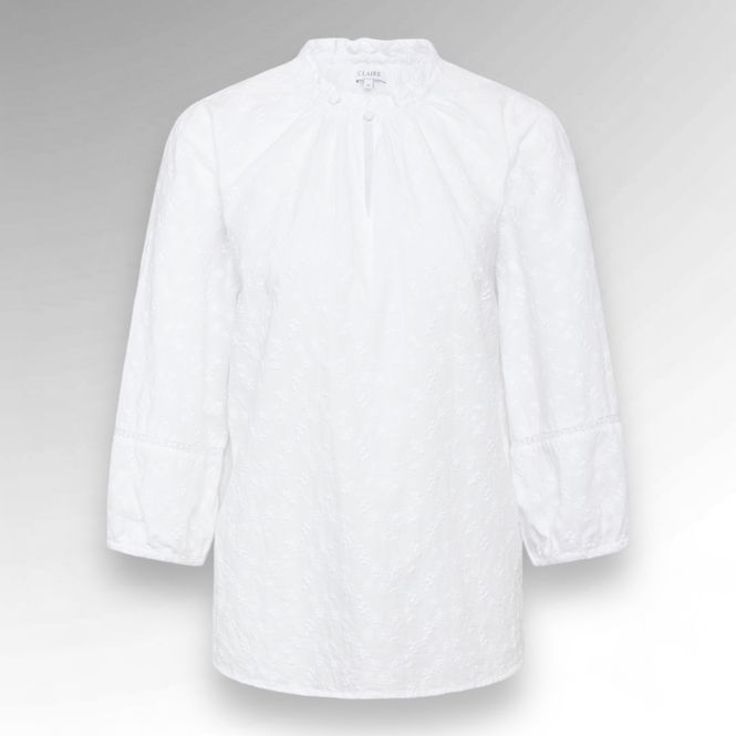 Hovedbilde Claire Rihanna Bomullsskjorte i White