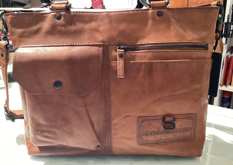 Spikes & Sparrow Tote Bag Brandy