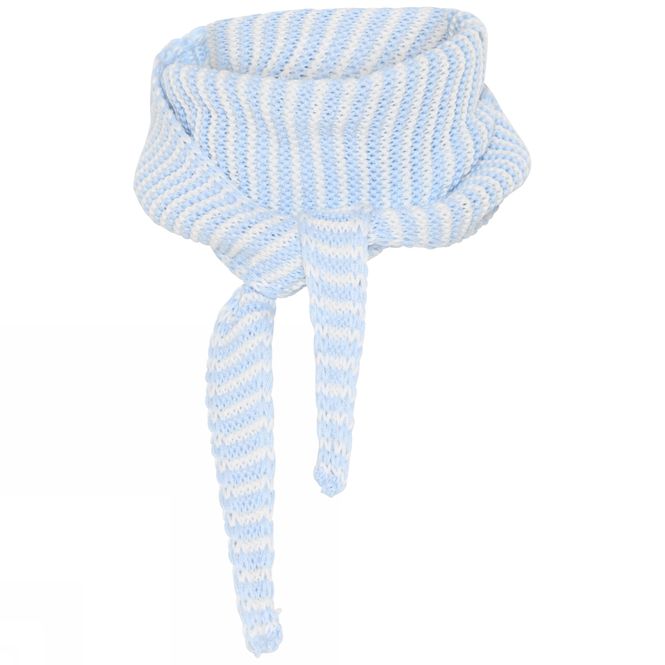 Hovedbilde Skovhuus Strikkeskjerf i Pale Blue Striped