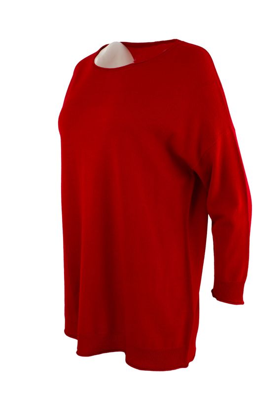Boheme Genser Ledig M/Rund Hals i Red