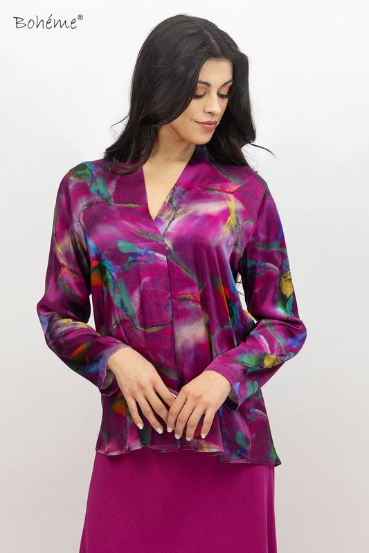 Boheme Skjørt i Fuchsia