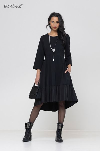 Bilde av Boheme Lang Kjole i Viscosemix Black