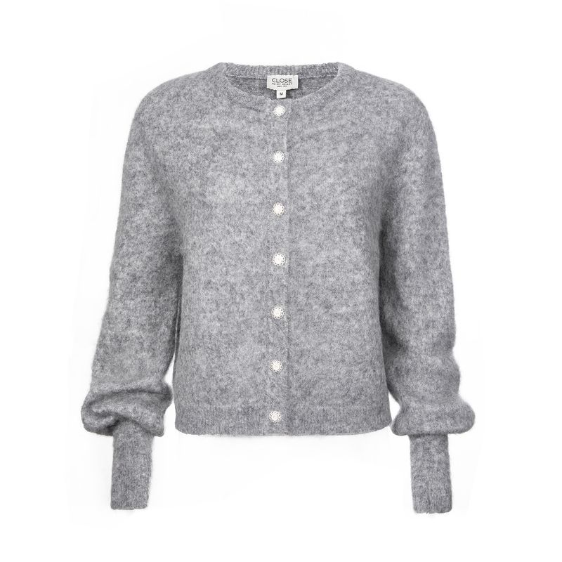 Close To My Heart Sonia Cardigan Soft Grey