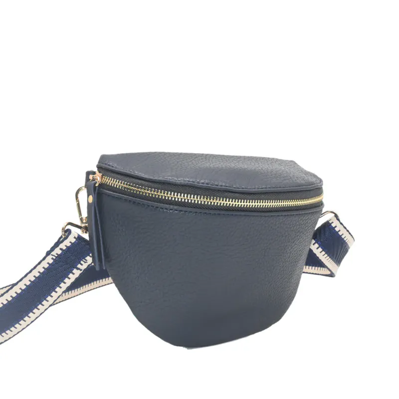 Rosenvinge Pepper Bumbag M/Mønstret Reim Marine