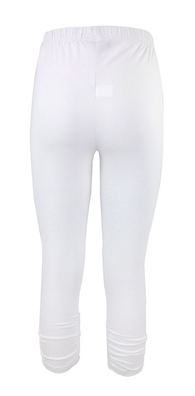 Boheme Tights Elastisk M/Rynker i White