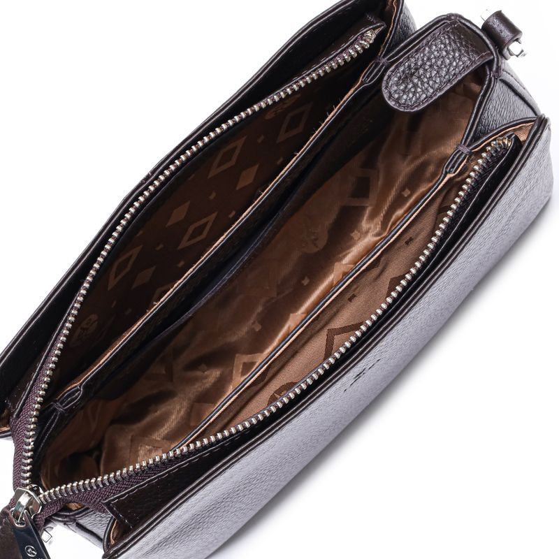 Adax Dea Shoulderbag Cormorano Dark Brown