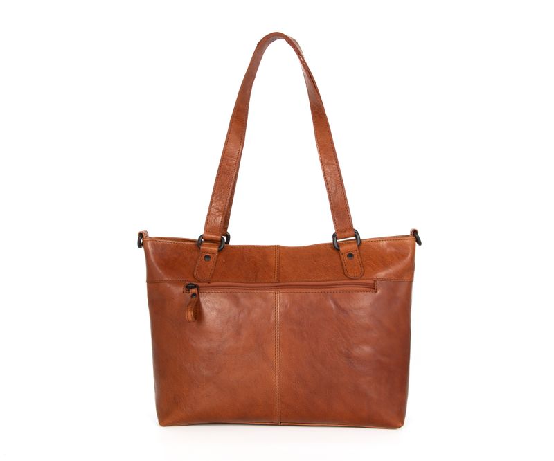 Spikes & Sparrow Totebag i Brandy