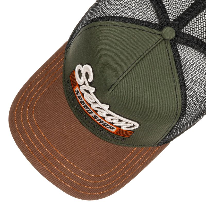 Stetson Trucker Cap Speed Shop Chesnut/Oliv