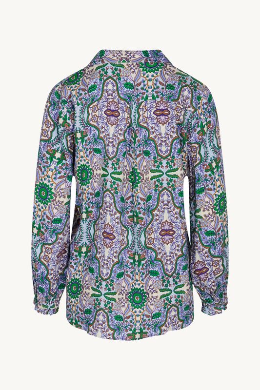 Claire Rosemarie Bluse i Wild Green