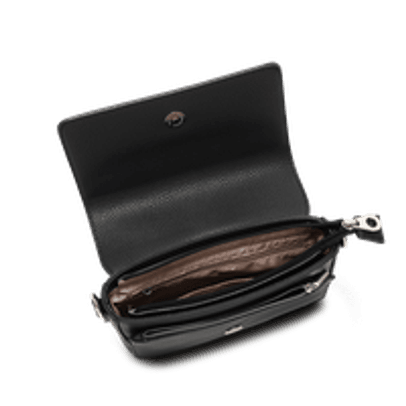 Puccini Anna Flap Bag i Black
