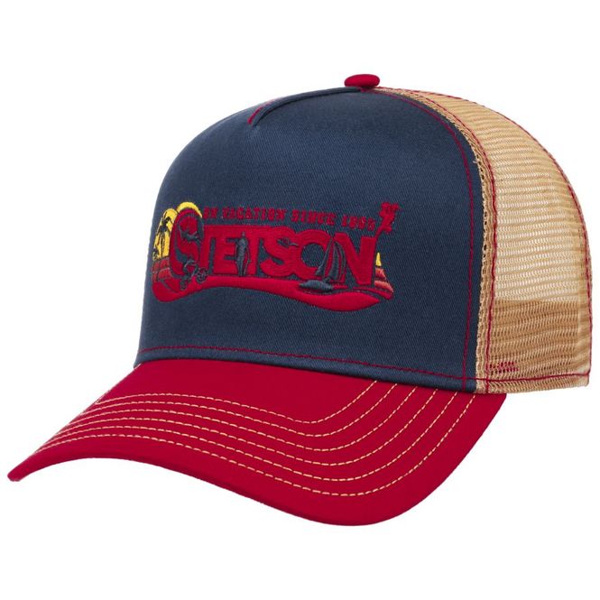 Hovedbilde Stetson Trucker Cap i Blue/Red