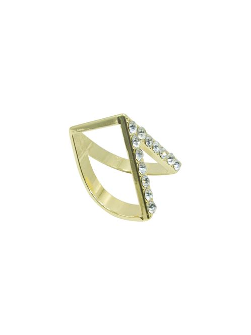 Hovedbilde Intex Skjerfring M/Strass Gull