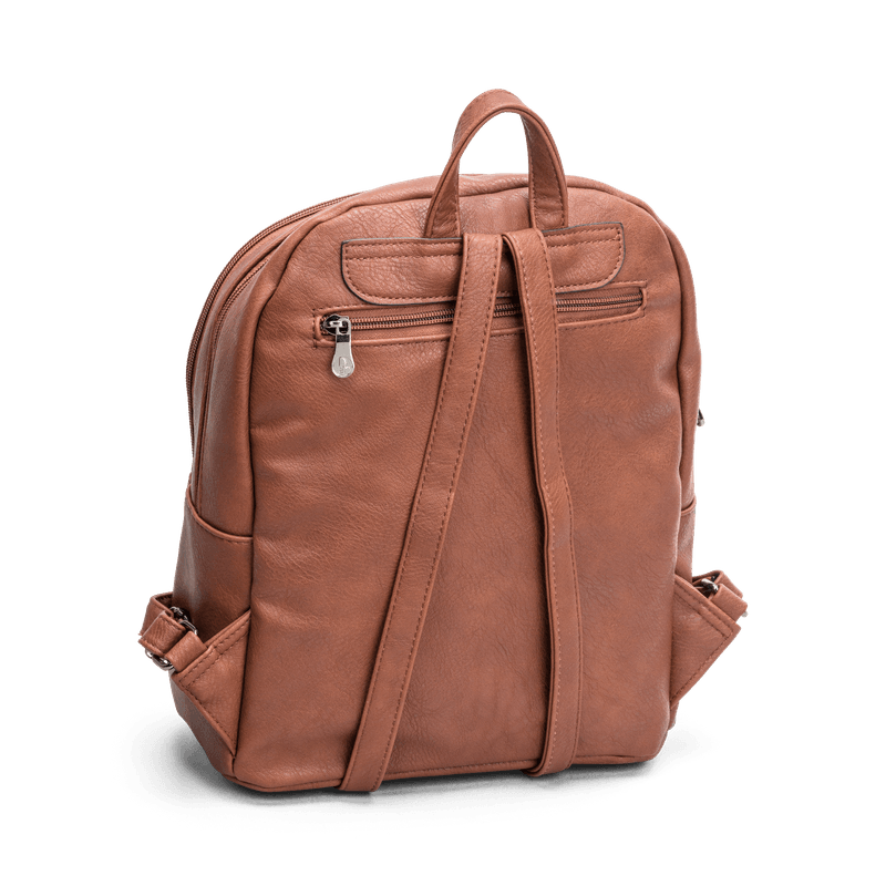 Puccini Backpack Donna i Cognac