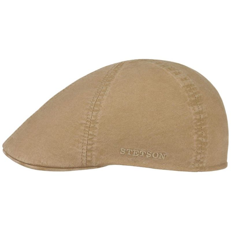 Stetson Texas sixpence i bomull lys beige