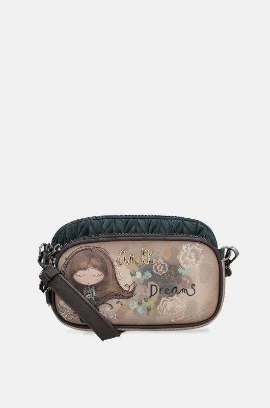 Anekke Crossoverbag Small Dark Beige/Multi