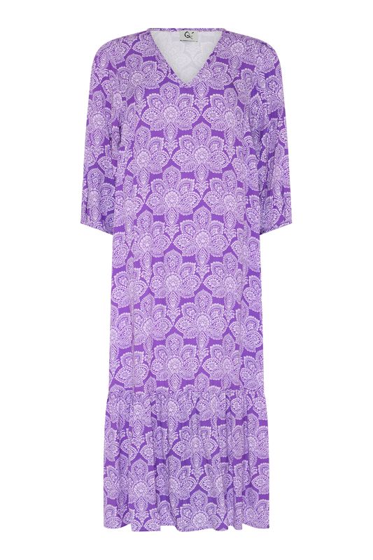 QUE Sommerkjole i Purple