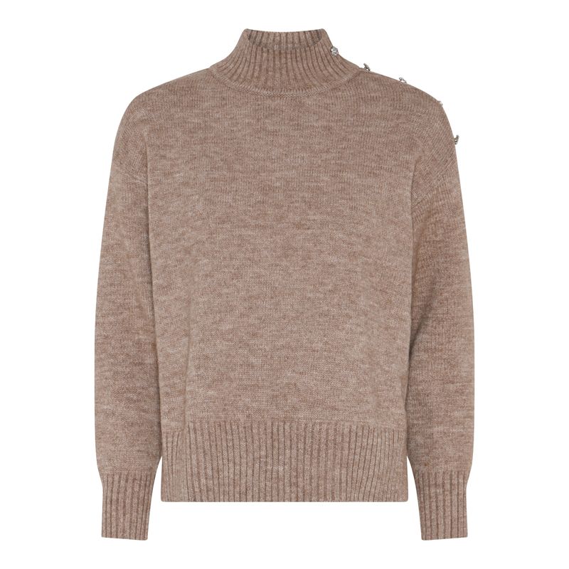 Micha Jumper i Camel Melange