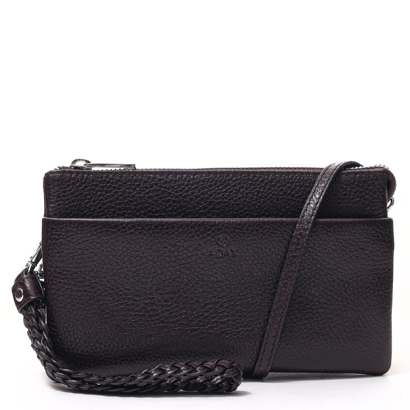 ADAX Nellie Combi Clutch Chocolate