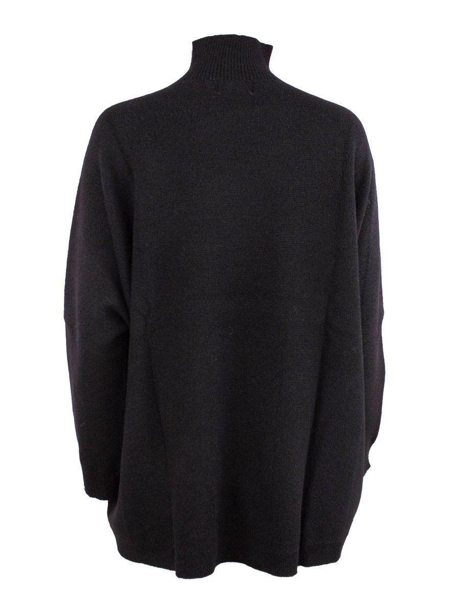 Boheme Genser/M Høy Hals i Black Onesize