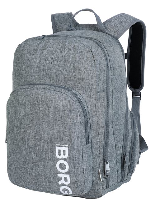 Hovedbilde B.Borg Core  8010 Skolesekk Grey