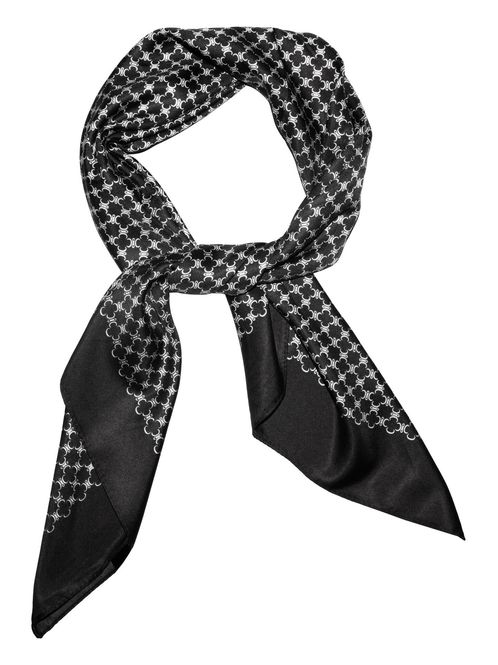 Hovedbilde Intex Skjerf Småmønstret Black