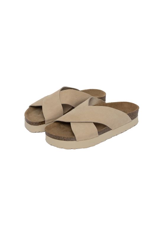 RE:Designed BY Dixie Vina sandaler i Nubuck Skinn Beige