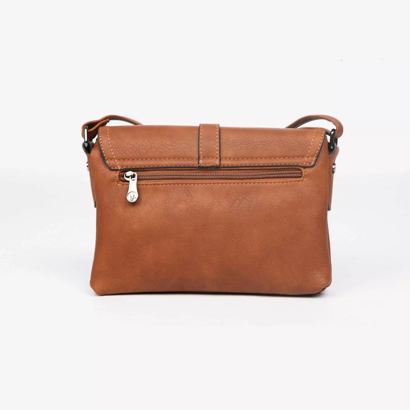 Puccini Donna Flapbag i Cognac